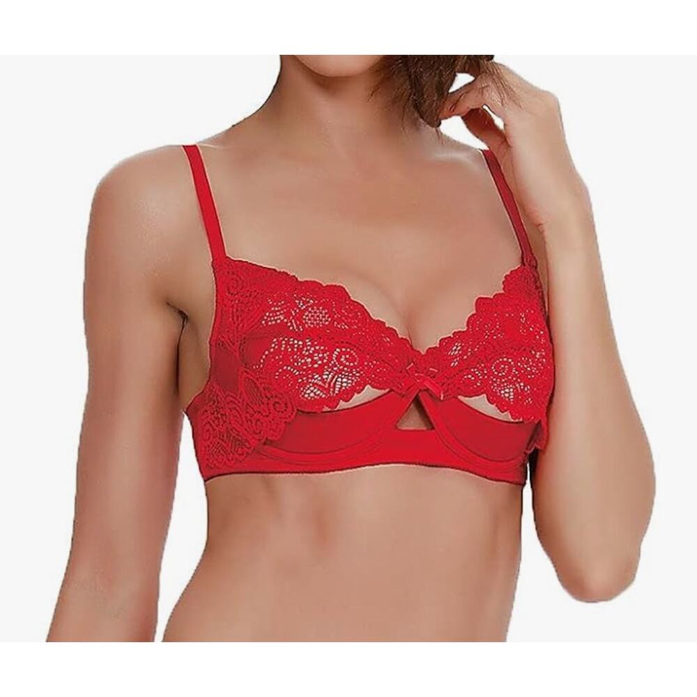 Lace Bra Black Small NWT Dreamgirl - Picture 10 of 10